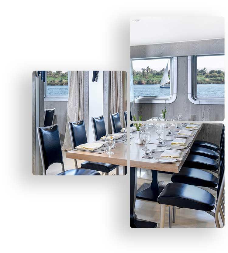 dining - nile cruise 