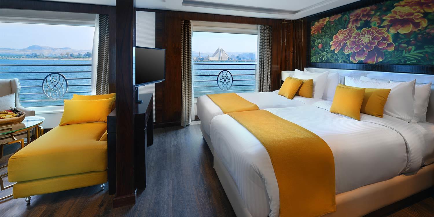 Double Bed Suites - nile cruise