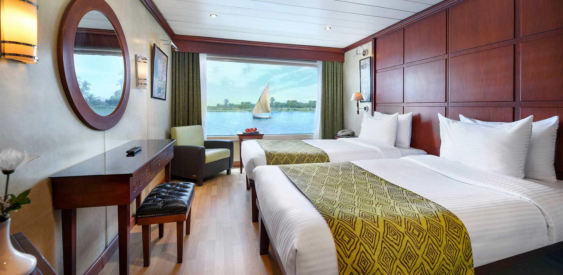 Double Cabins - nile cruise 